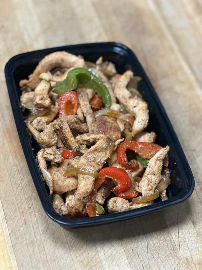 Bulk chicken fajitas