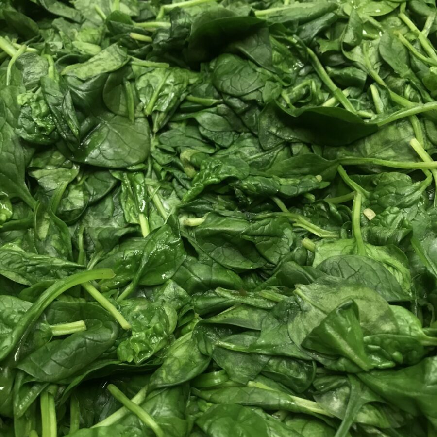 Steamed Spinach (Bulk)