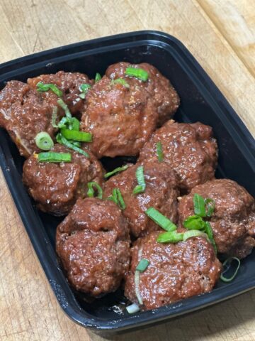 asian bbq meatballs - 3