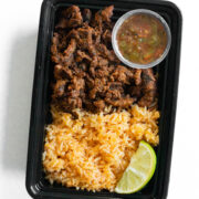 Steak Al Pastor with Spanish Rice