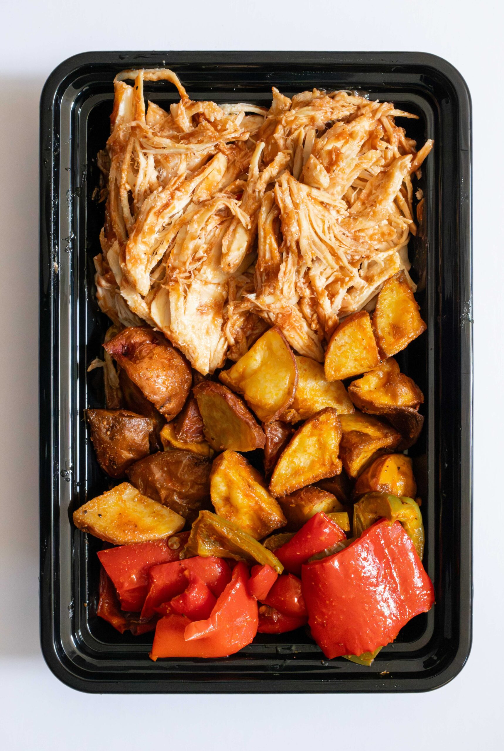 Shredded BBQ Chicken Plate