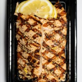 Lemon Garlic Salmon Bulk – High Protein Meal Prep Fish