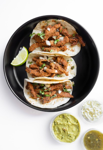 Steak Al Pastor Tacos