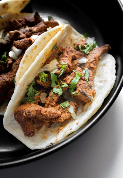 Steak Al Pastor Tacos - Fitlicious