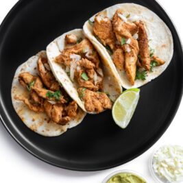 Chicken Al Pastor Tacos - Fitlicious