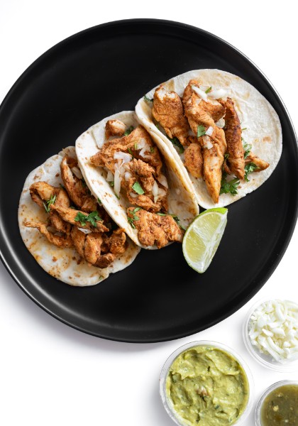 Chicken Al Pastor Tacos - Fitlicious